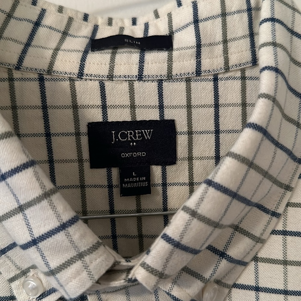 Jcrew Windowpane Button Up - image 3